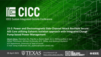 15-2: Power And Electromagnetic Side-Channel Attack .