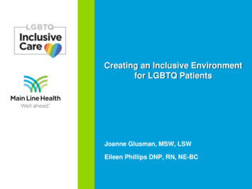 Creating An Inclusive Environment For LGBTQ Patients