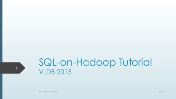 SQL-on-Hadoop Tutorial