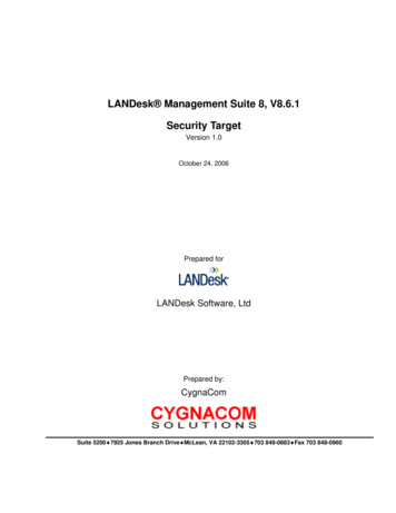 LANDesk Management Suite 8, V8