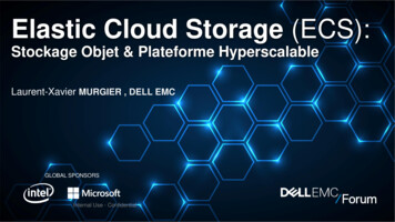 Elastic Cloud Storage (ECS) - Dell EMC