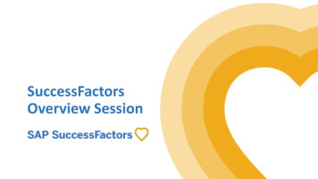 SuccessFactors Overview Session - Duke University