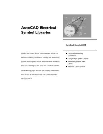 AutoCAD Electrical Symbol Libraries - Autodesk