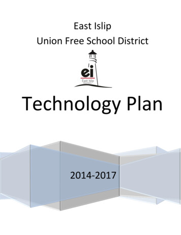 East Islip Technology Plan