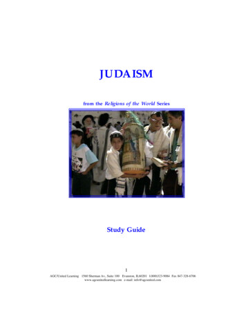 JUDAISM - DCMP
