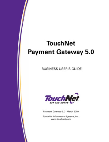 TouchNet Payment Gateway 5 - USG