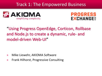 Using Progress OpenEdge, Corticon, Rollbase And Node.js 