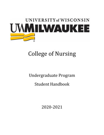 College Of Nursing - University Of Wisconsin-Milwaukee