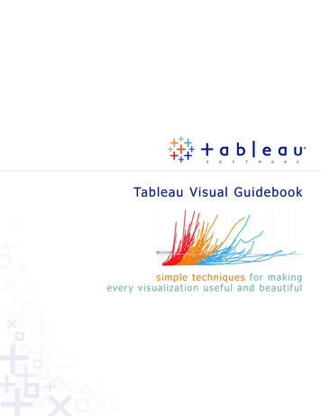 Tableau Visual Guidebook - CoryRetherford 