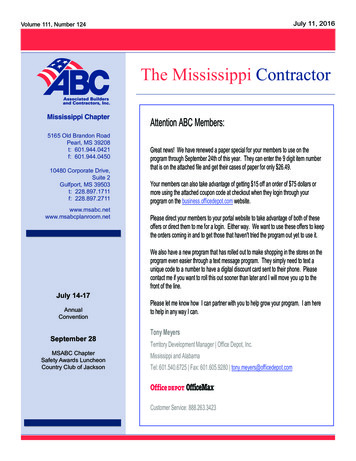 The Mississippi Contractor