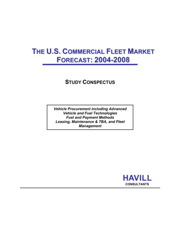 THE U.S. COMMERCIAL F MARKET FORECAST 2004-2008