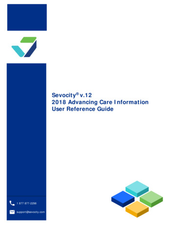 2018 Advancing Care Information Reference Guide