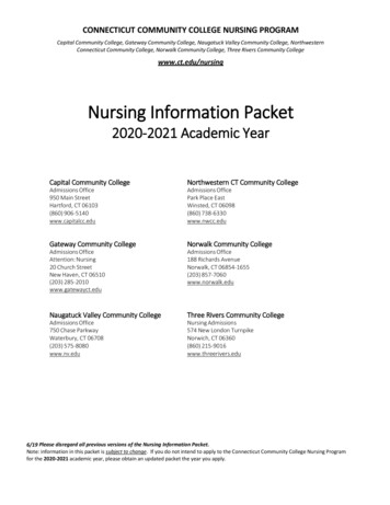 Nursing Information Packet - Capitalcc.edu