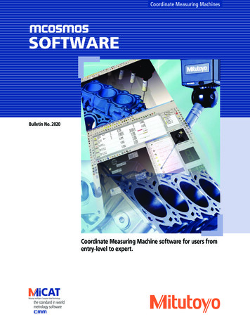 Software - Mitutoyo America Corporation