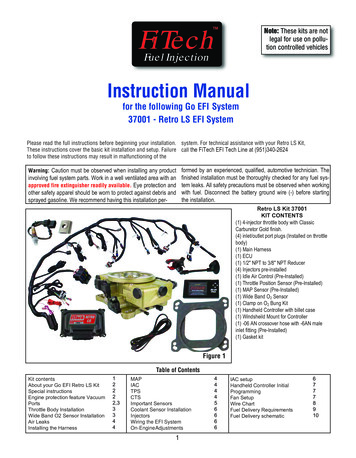 Instruction Manual - LSXceleration