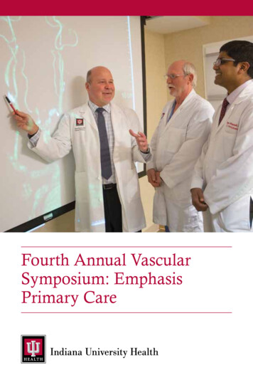 Fourth Annual Vascular Symposium: Emphasis Primary Care