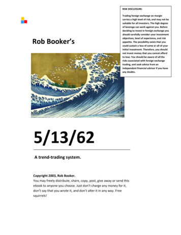5/13/62 - ROB BOOKER