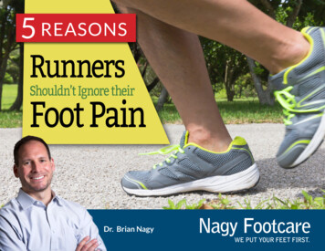 Shouldn’t Ignore Their Foot Pain - Nagy Footcare
