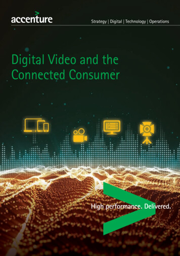 Digital Video And The Connected Consumer - Accenture