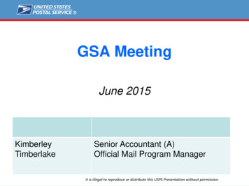 GSA Meeting