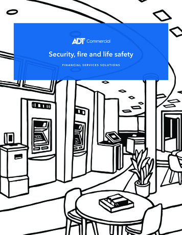 Financial Services: Security, Fire And Life Safety - ADT
