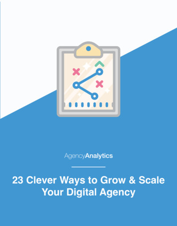 23 Clever Ways To Grow & Scale Your Digital Agency