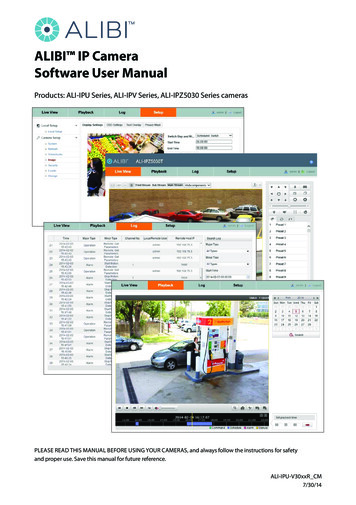 ALIBI IP Camera Software User Manual