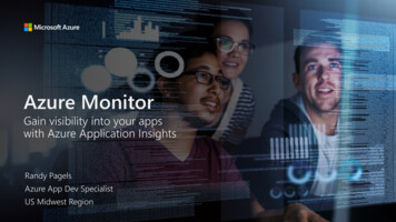 Application Monitoring And Analytics