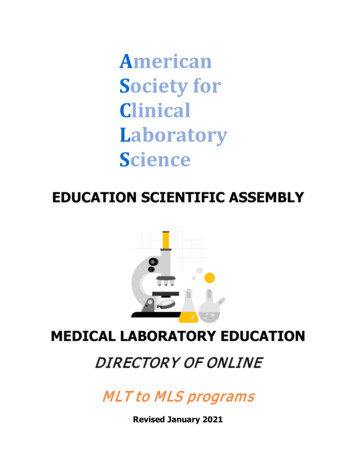 American Society For Clinical Laboratory Science