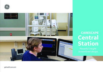 CARESCAPE Central Station - GE Healthcare