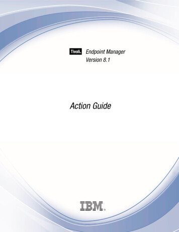 Tivoli Endpoint Manager Action Guide