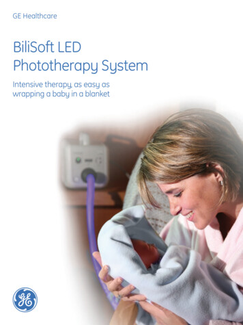 BiliSoft LED Phototherapy System Brochure English