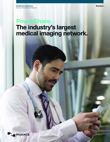 PowerShare. The Industry’s Largest Medical Imaging Network.