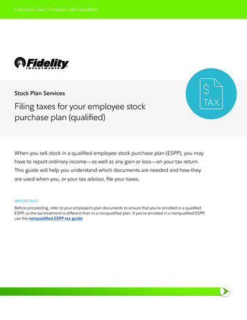 Stock Plan Services - Fidelity Investments