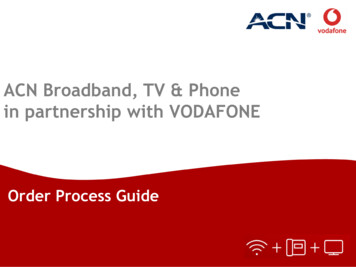 ACN Broadband, TV & Phone In Partnership With VODAFONE