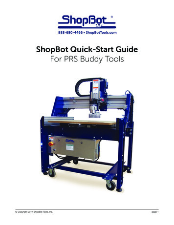 ShopBot Quick-Start Guide