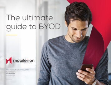 The Ultimate Guide To BYOD - MobileIron