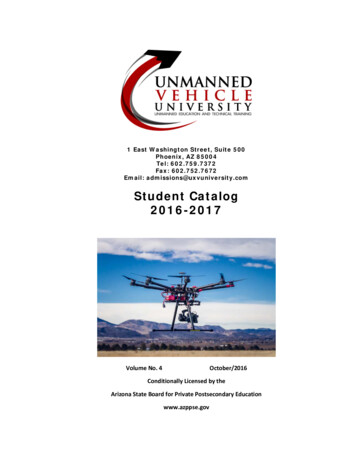 Student Catalog 2016-2017
