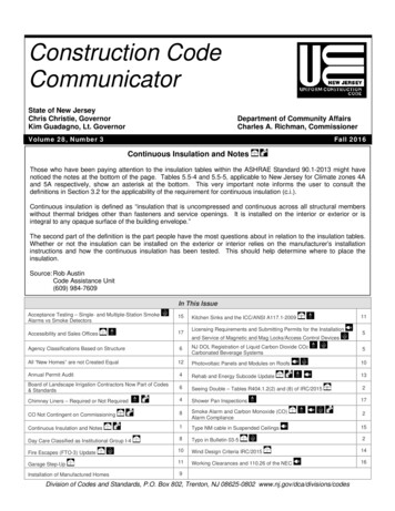 Construction Code Communicator - State