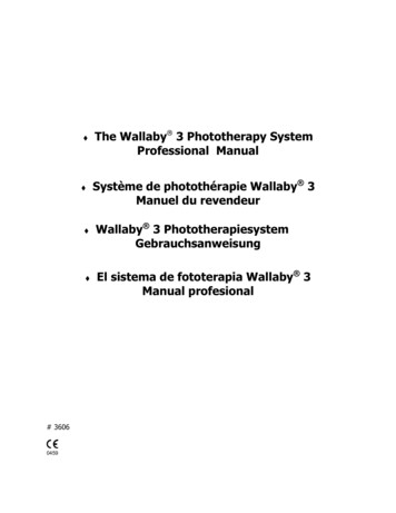 The Wallaby? 3 Phototherapy System