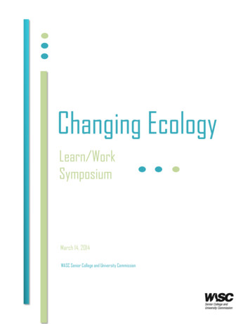 Changing Ecology