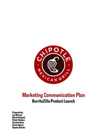 Marketing Communication Plan - WordPress 