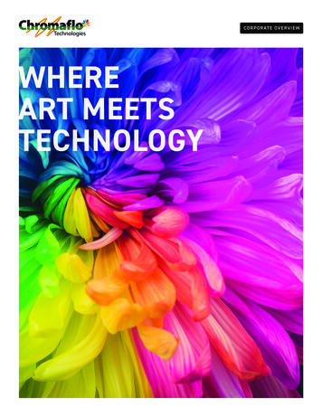 CORPORATE OVERVIEW WHERE ART MEETS TECHNOLOGY