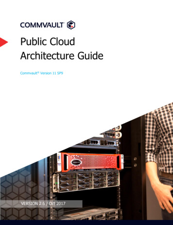 Public Cloud Architecture Guide - 199.255.244.200