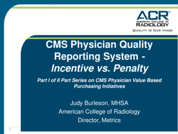 CMS Physician Quality Reporting System