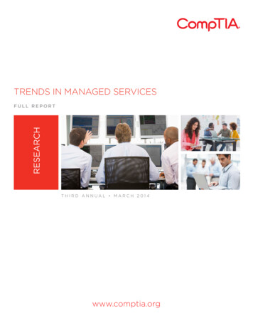 TRENDS IN MANAGED SERVICES - Bitpipe