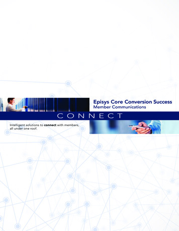 Member Communications CONNECT - Synergentcorp 
