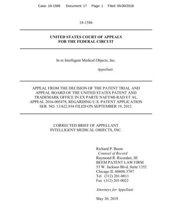 UNITED STATES COURT OF APPEALS FOR THE FEDERAL 