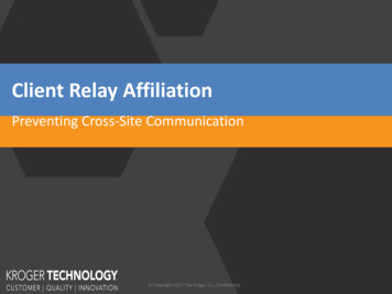 Client Relay Affiliation - BigFix Forum