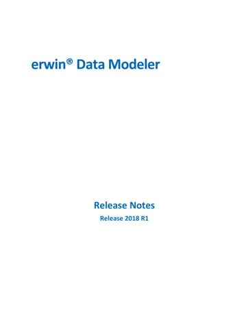 Erwin Data Modeler - Enterprise Modeling & Data 